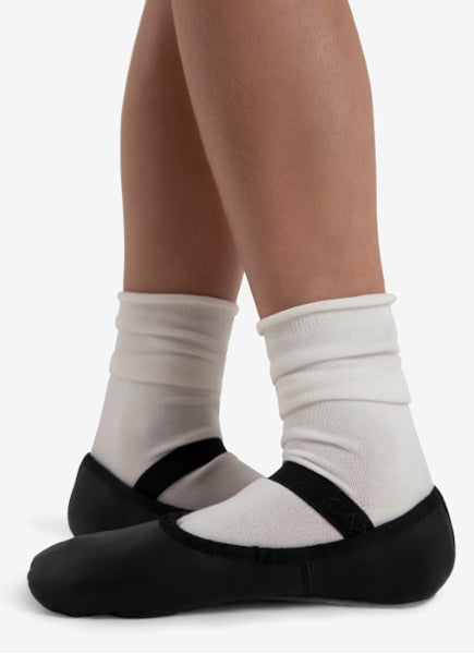 Capezio 205C Daisy Toddler Full Sole Leather Ballet Shoe